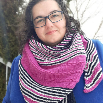 True Blue Shawl