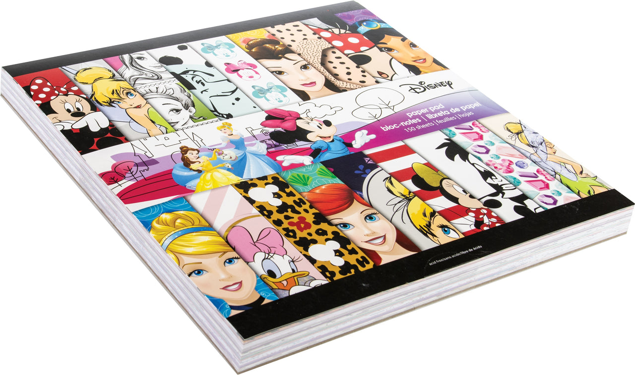 Trends International Trends Disney Single-Sided Mega Paper Pad 12"X12" 150/Pkg - Girl