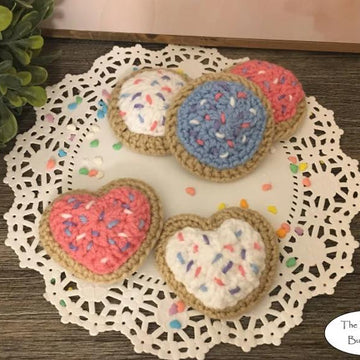 Frosted Sugar Cookies Crochet Pattern