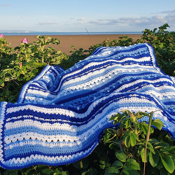 Ocean Ripples Blanket