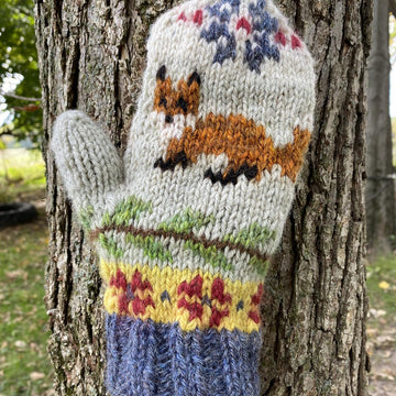 Woodland Fox Mittens