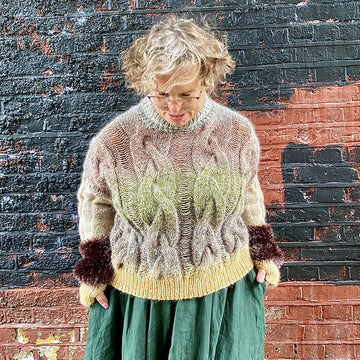 Crazy Cables Pullover
