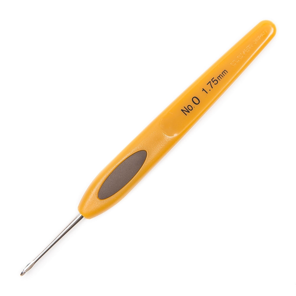 Clover Soft Touch Steel Crochet Hook (13cm)