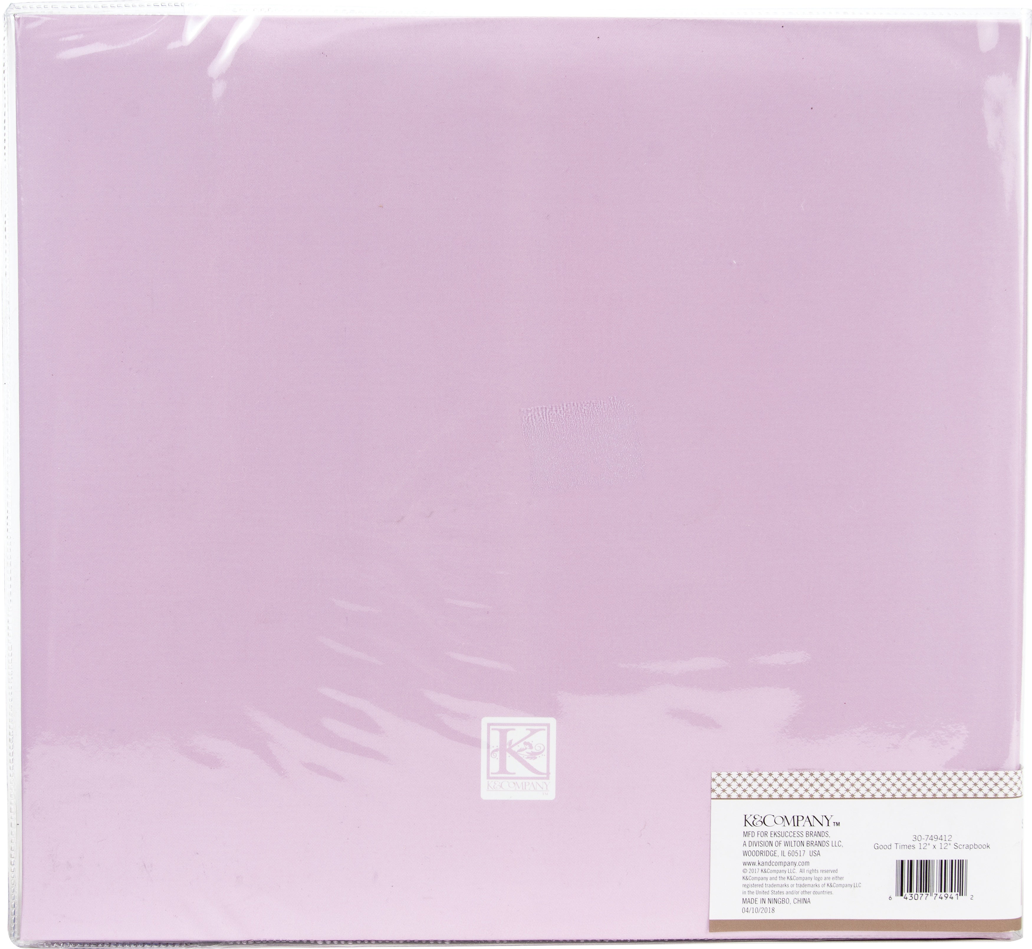 K&Company Phrase Post Bound Album 12"X12" - Good Times