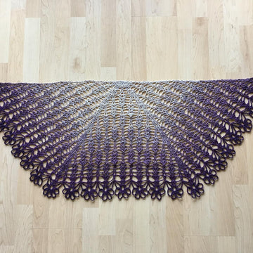 Plum Blossoms Shawl