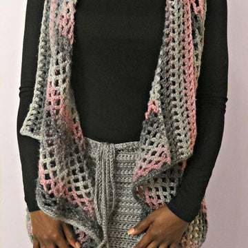 Draped in Diamonds Vest