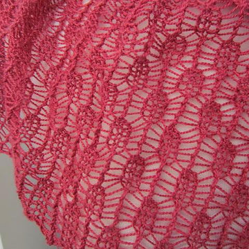 Copenhagen Reversible Mesh Lace Wrap and Scarf