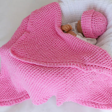 Snug as a Bug Baby Blanket & Hat Set