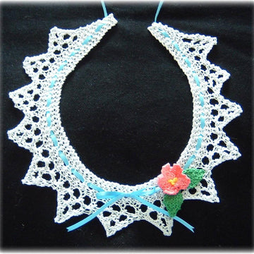 Knitted Wedding Horseshoe and Garter