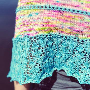 Cupcake Crescent Shawl