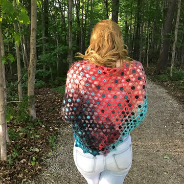 Sunset Sky Shawl