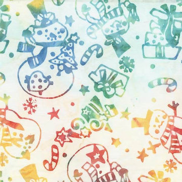 Anthology Fabrics Holly Jolly - Snowman