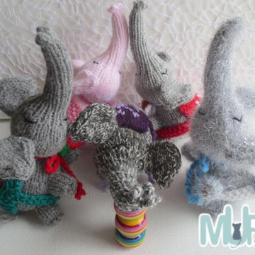 Enchanting Elephants Hanging Ornament