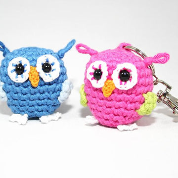 Owl - Key Chain - Amigurumi