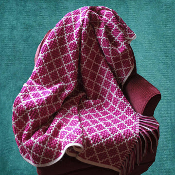 Textured Tiles Afghan