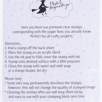 P13 Photopolymer Stamps 4/Pkg - Happy Birthday