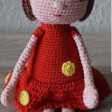 Amigurumi Häkelanleitung Puppe Isabelle