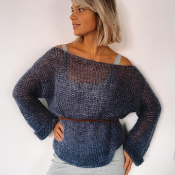 Oversize Mohair Cobweb