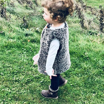 Erin faux fur gilet