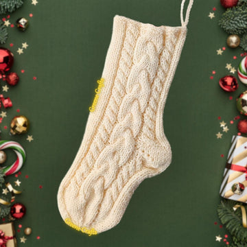 Rustic Christmas Stocking