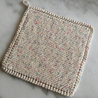 Classic easy knit dishcloth
