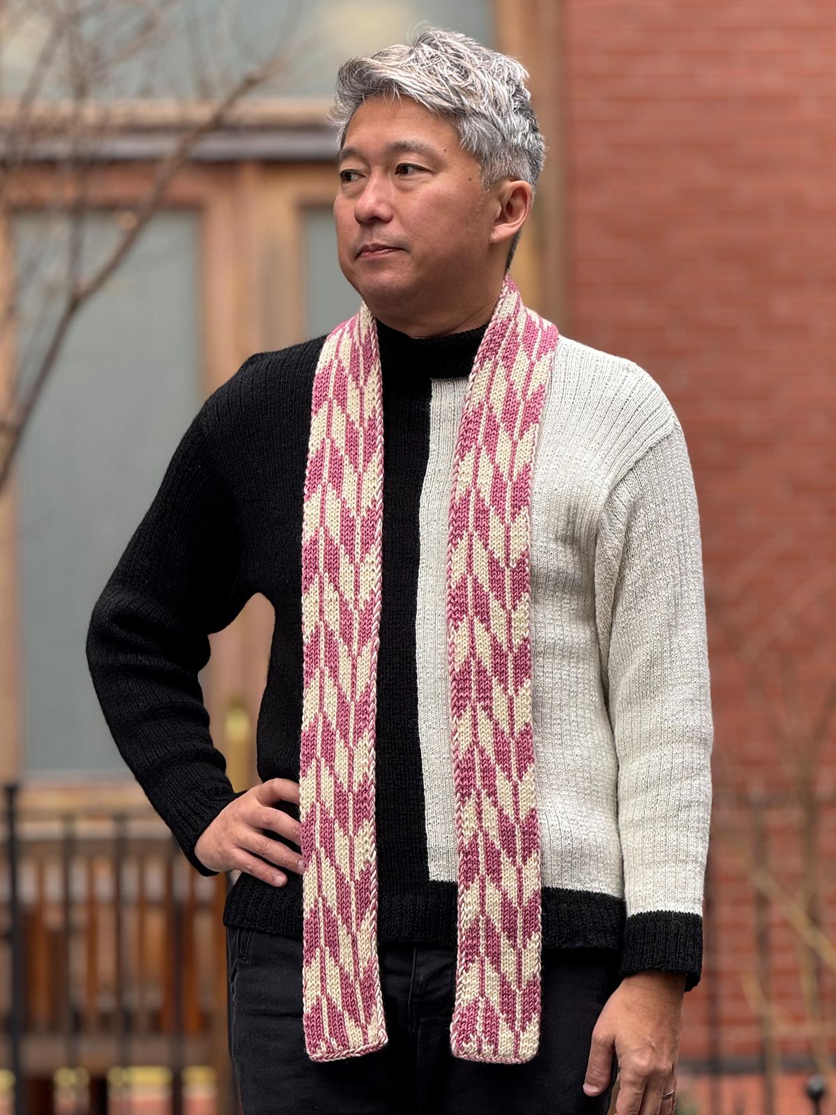 Feathered Arrow Scarf