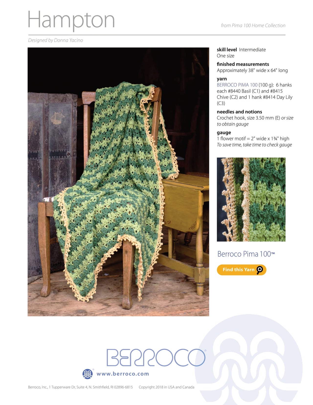 Berroco Hampton PDF