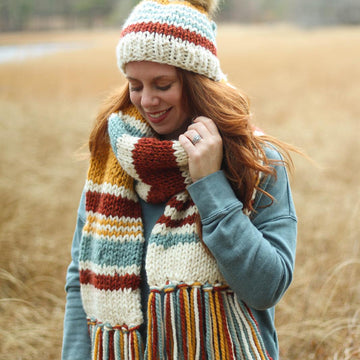 Scrappy Hat & Scarf