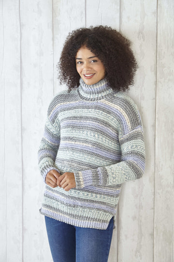Cardigan and Sweater  in King Cole Drifter Chunky - 5822 - Leaflet