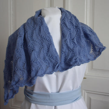 Anna - rectangular Lace Shawl