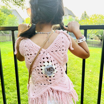 Pink Sunshine Crochet Set