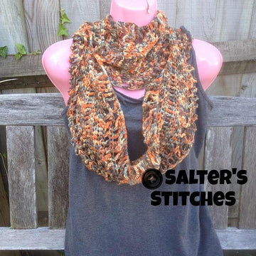 A Twist of Winter Infinity Scarf
