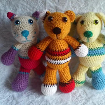 Benny the Patchwork Bear