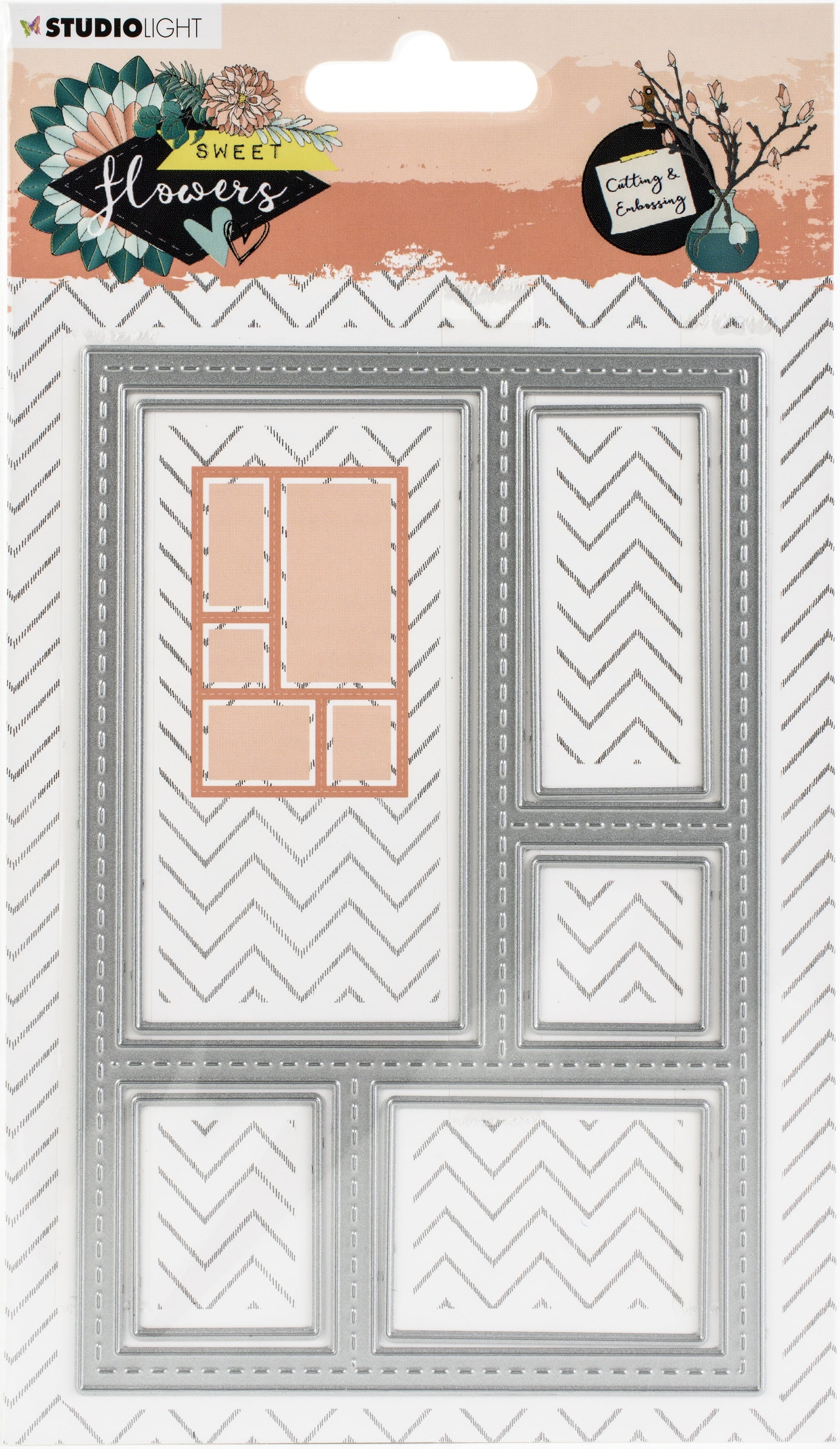 Studio Light Sweet Flowers Cutting & Embossing Die - NR. 247