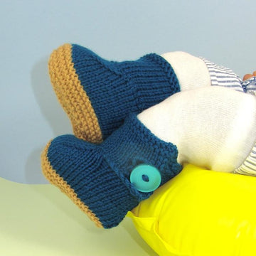 Baby One Button Booties