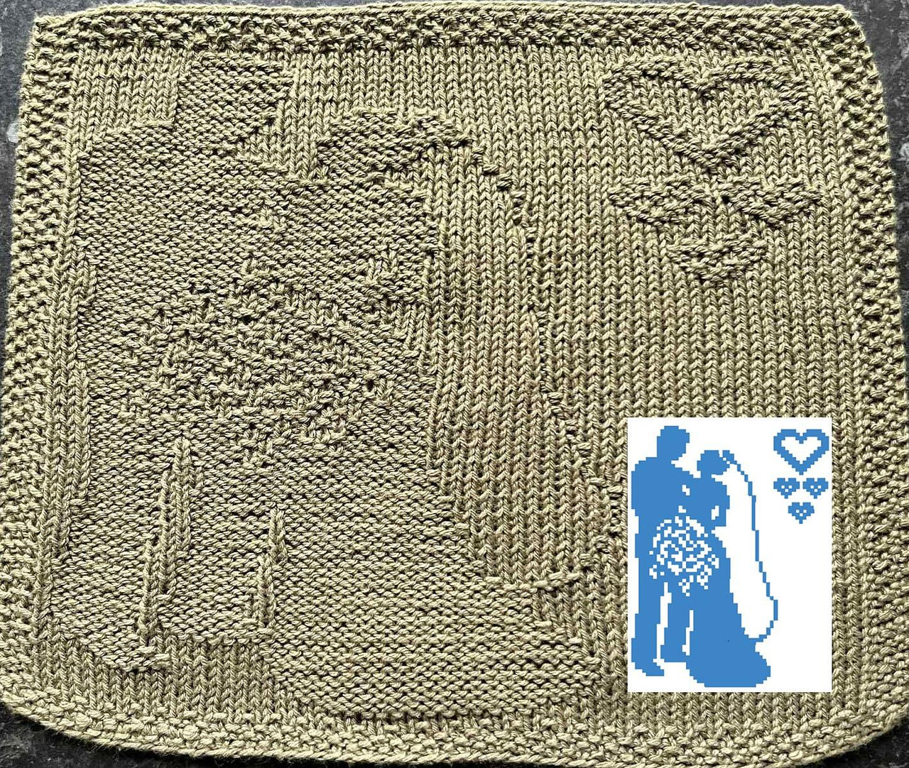 Nr. 760 – Wedding – with heart 65 stitches