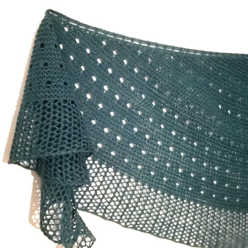From droplets to ponds shawl
