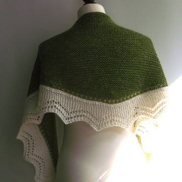 Garter shawl