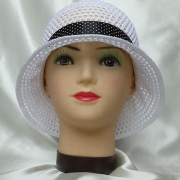 Crochet Baby Cloche Beanie Hat NATASHA