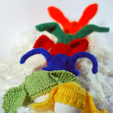 Bunny Hats for keeping warm breakfast eggs