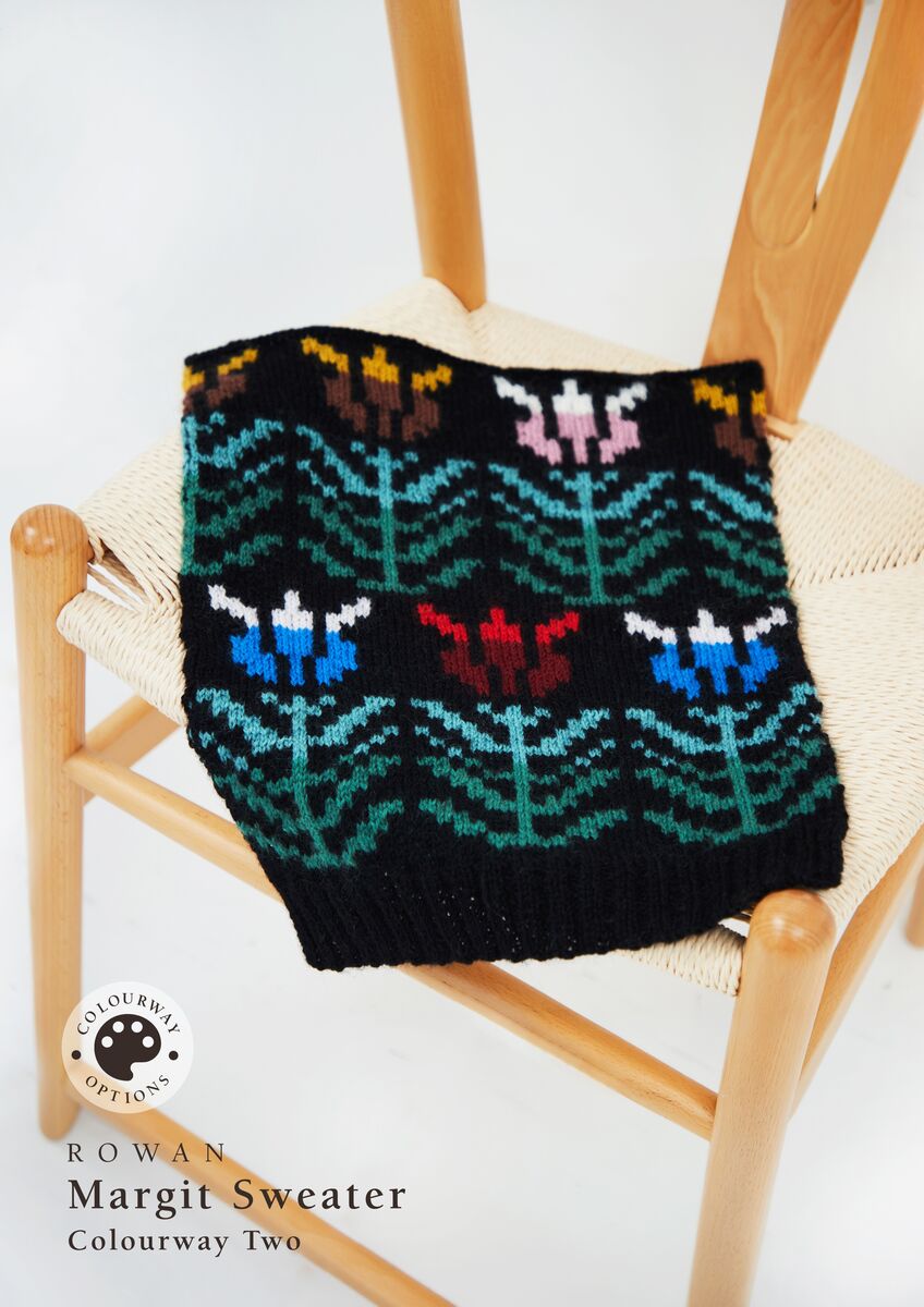 Arne&Carlos Margit Sweater in Rowan Norwegian Wool - 04095