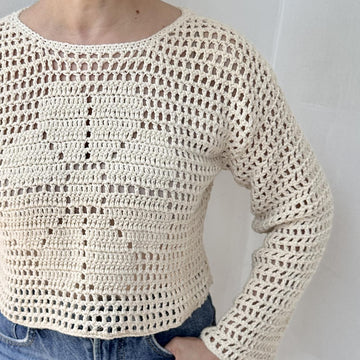 Flower sweater