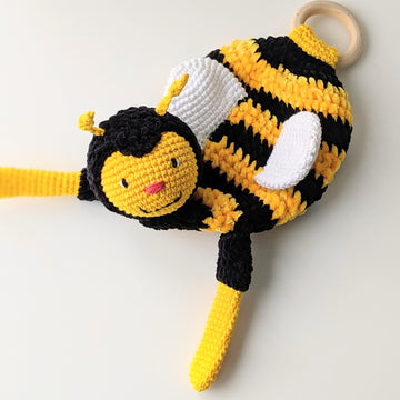 Bee Comforter and Teether, Bee Lovey