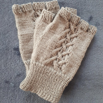 Entwined Fingerless Gloves