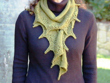 Wollemi Pine Lace Shawl