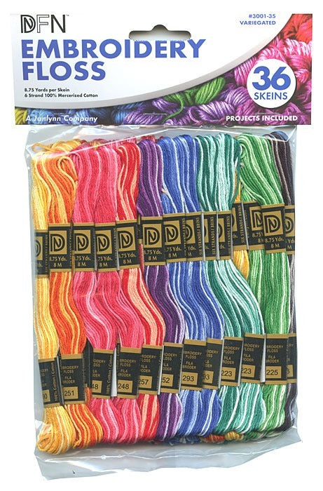 Janlynn Corporation DFN 36 Variegated Thread