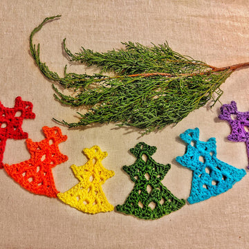 Rainbow Christmas Trees