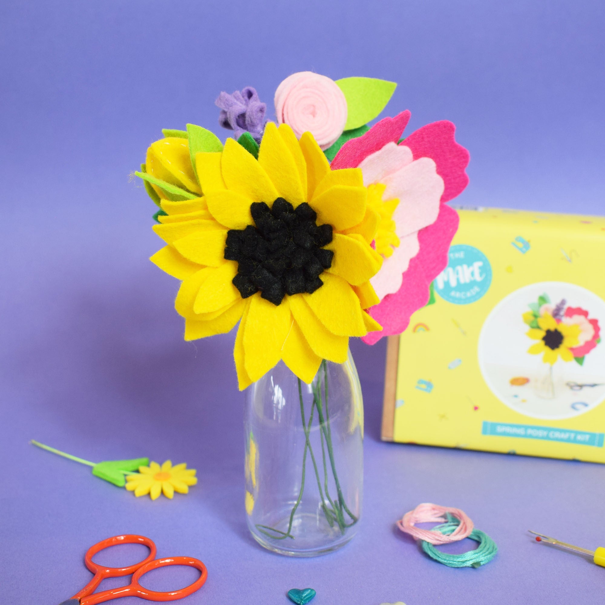 The Make Arcade Spring Posy Kit