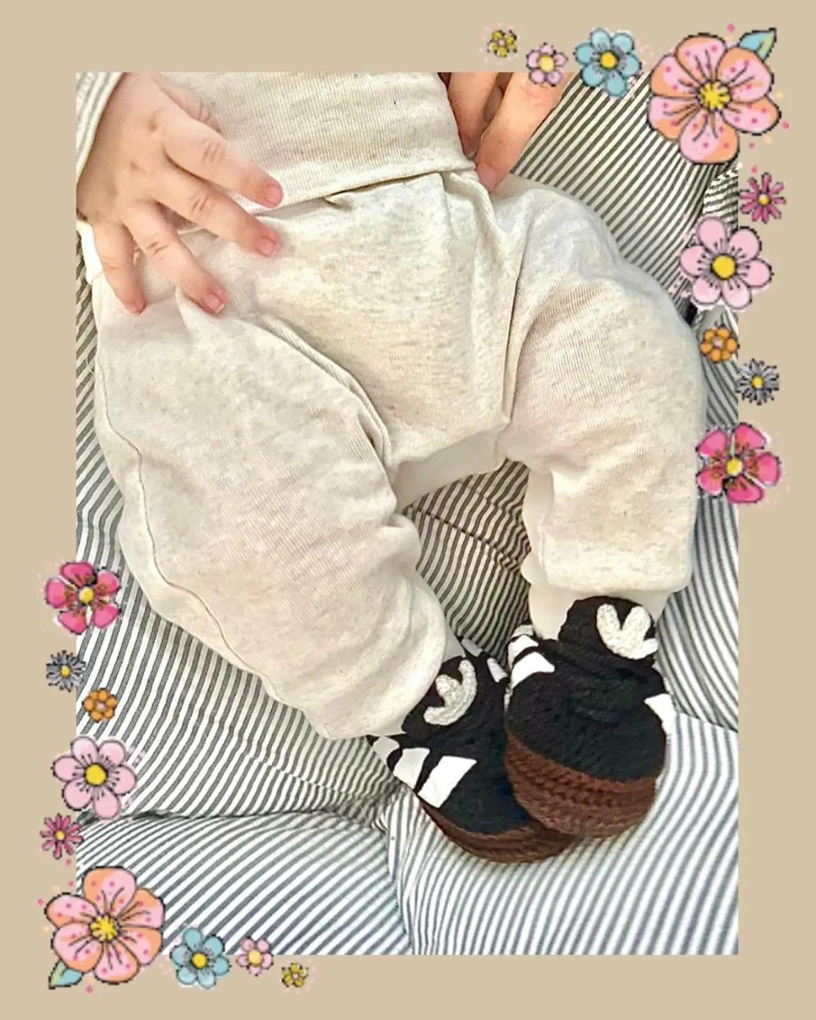 DIY Baby Schuhe Sneakers „Adidas Sambas“
