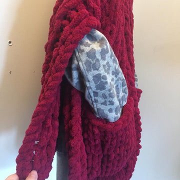 Celtic Shawl Wrap With Pockets